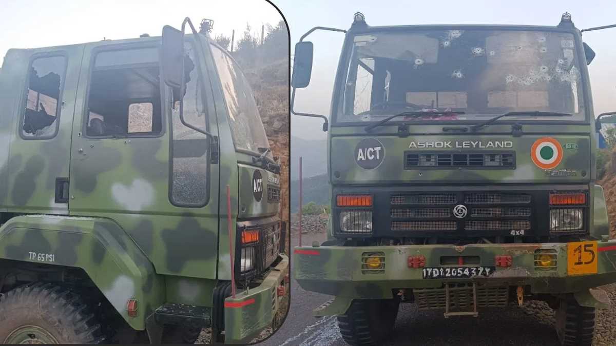 जम्मू-कश्मीर के पुंछ में आतंकवादियों के हमले में वायु सेना का एक जवान शहीद, 4 जवान घायल